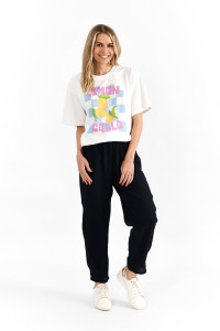 Ruby Crew Neck Printed Tshirt