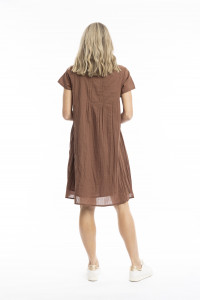 Taylor Dress Cap Sleeve Solid With Lining