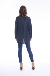 Linen Shirt High Low