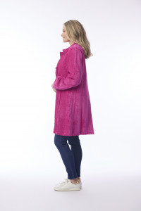 Solid Mid Length Coat