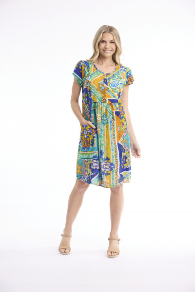Saint Roch Dress Bib Pockets