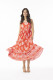 Comodoro Red Dress Strappy
