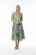 Santa Cruz Dress Shirred Sleeve