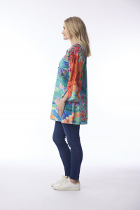 Digital Tunic Flared Cuff