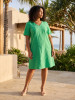 Linen Blend Dress Shift