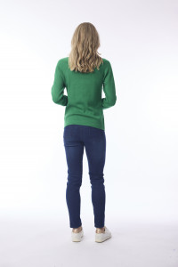 Square Neck Knit Jumper