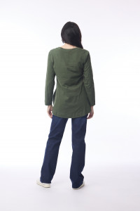 Essential Knit Top V Neck