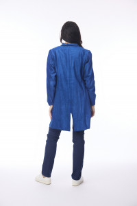 Solid Mid Length Coat