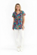 Kayla Cotton Blouse Short Sleeve