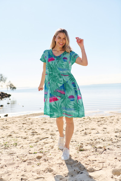 Nicola Dress Cap Sleeve