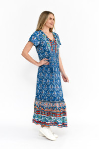 Zola V Neck Maxi Dress
