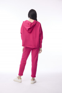 Terry Knit Hoodie Zip