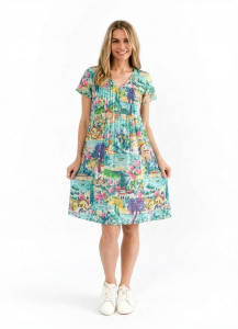 Nicola Dress Cap Sleeve