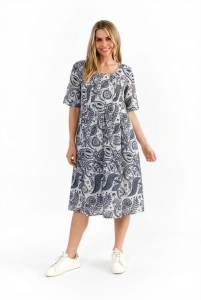 Yvonne Dress Round Neck