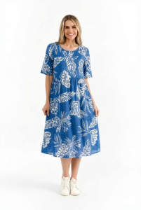 Yvonne Dress Round Neck