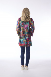 Digital Tunic Flared Cuff