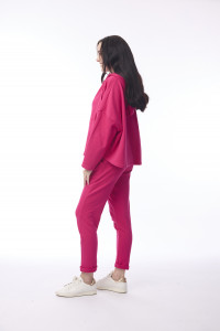 Terry Knit Hoodie Zip