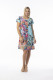 Ikebana Dress Patch Short Sleeve