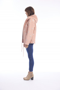 Embellished Hodded Jacket