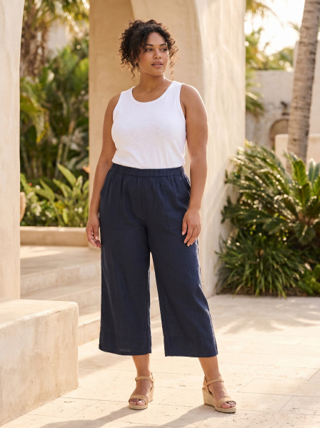 Linen Blend Pant
