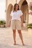 Linen Blend Shorts