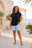 Linen Blend Shorts