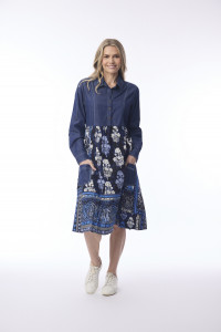 Bhadoi Dress Denim Mix