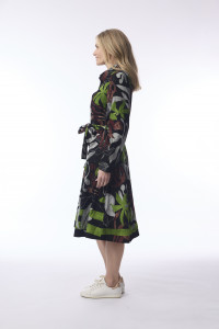 Castelo Branco Dress Collar Tie Waist