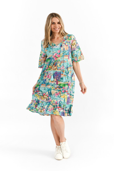Charli Tassel Tie Dress