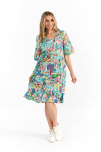 Charli Tassel Tie Dress