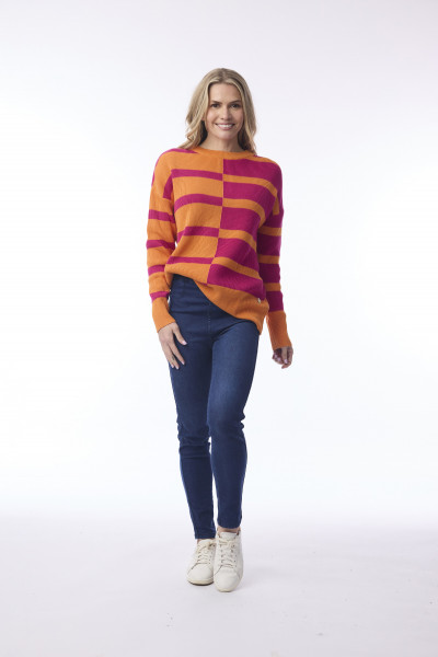 Knit Jumper Stripe