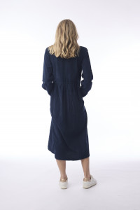 Cord Solid Dress Collar