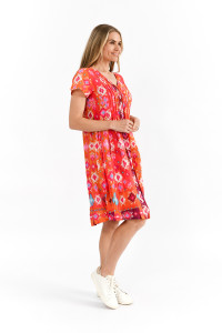 Nicola Dress Cap Sleeve