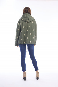 Embellished Hodded Jacket