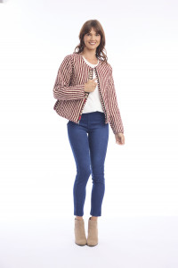 Block Jacket Quilted