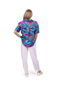 Margot Collared Short Sleeve Top