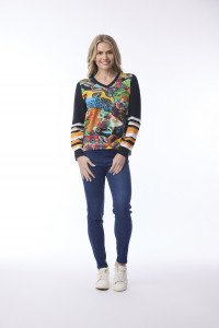 Yoruba Knit Jumper V Neck