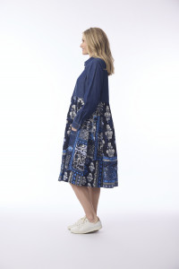 Bhadoi Dress Denim Mix