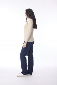 Square Neck Knit Jumper