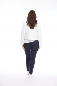 Cropped Stretch Denim Jacket