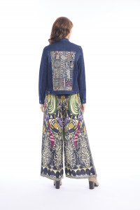 Denim Collared Jacket