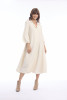 Linen Dress Puff Sleeve
