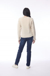 Wool Knit Top Boxy