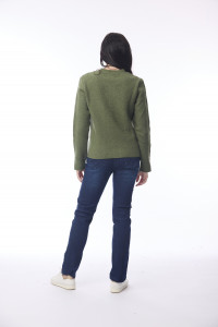 Wool Knit Top Boxy
