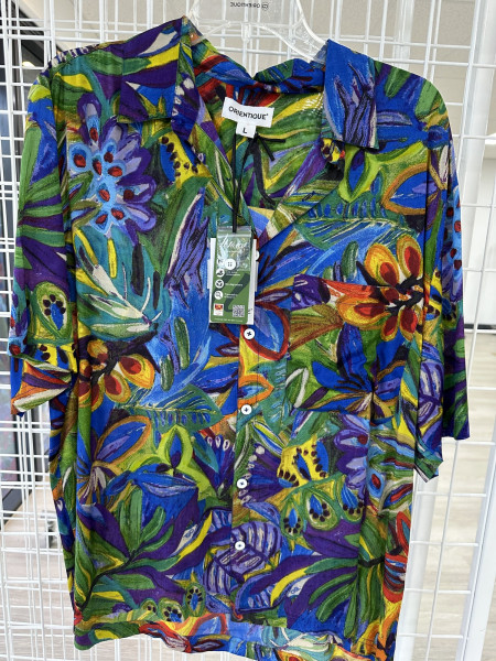 Short Sleeve Collared Mens Shirt