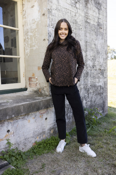 Desert Rose Top Cowl