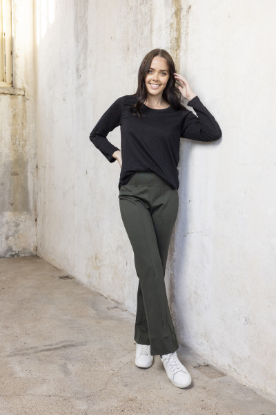 Ponty Pant Flared wide Band