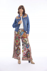 Denim Collared Jacket