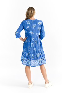 Vivian V Neck Shirt Dress