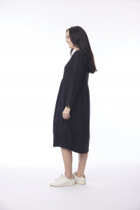 Essential Knit Dress Pleated